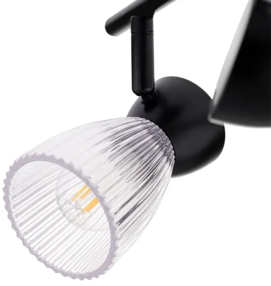 Faretto BEST 2xE14/40W/230V nero