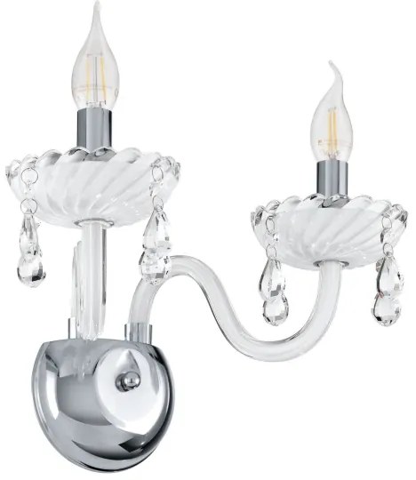 Eglo 39116 - Applique CARPENTO 2xE14/40W/230V