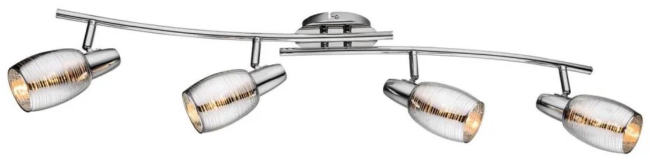 Globo 54986-4 - Faretto CARSON 4xE14/40W/230V