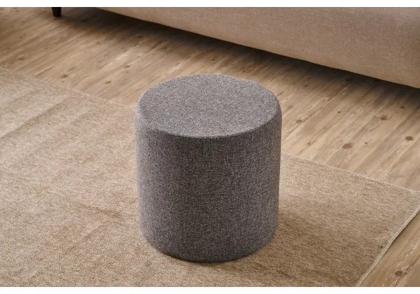 Pouf RONDO Ø 40 cm antracite