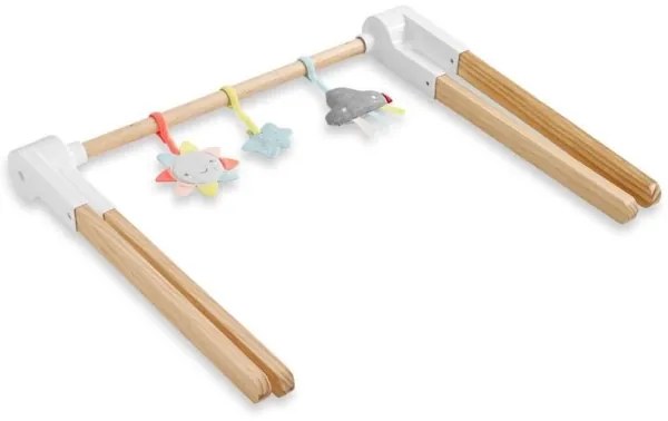 Skip Hop - Coperta per bambini per giocare con il trapezio di legno Fodera CLOUD