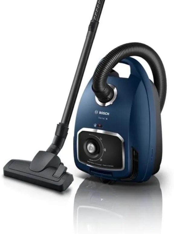 Aspirapolvere a traino da 600 W e 75 dB, blu imperiale - BGB6X300 - bosch