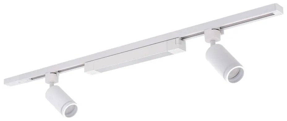 Faretto LED per sistema a binario TRACER 2xGU10/10W/230V + LED/20W 1 m bianco