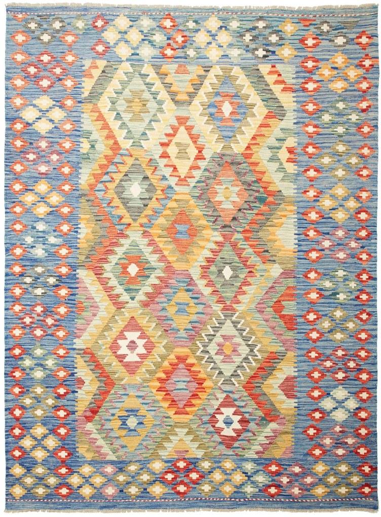 Kilim Tappeto 240x180 (Pakistan) Tessuto A Mano