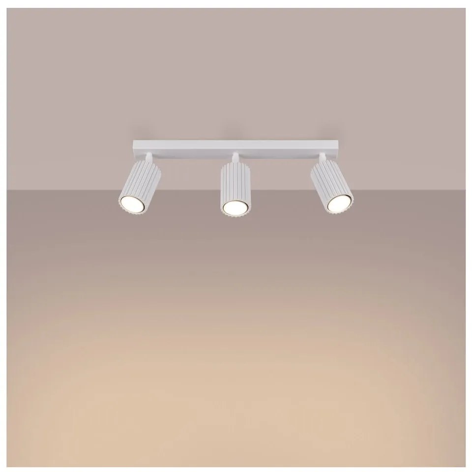 Faretto bianco 6,5x45 cm Gleam – Sollux