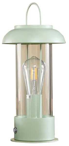 Lindby - Yvette Portable Lampada da Tavolo IP44 Green Lindby