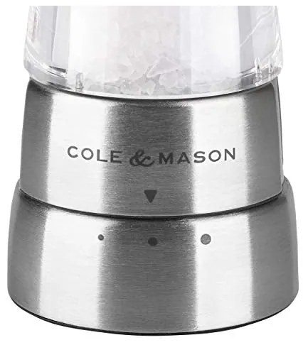 Cole&Mason - Set macinini sale e pepe DERWENT 2 pz 19 cm cromo lucido