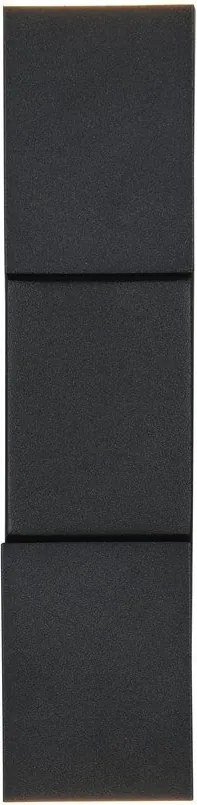 Applique nero opaco a LED Raglan - Trio