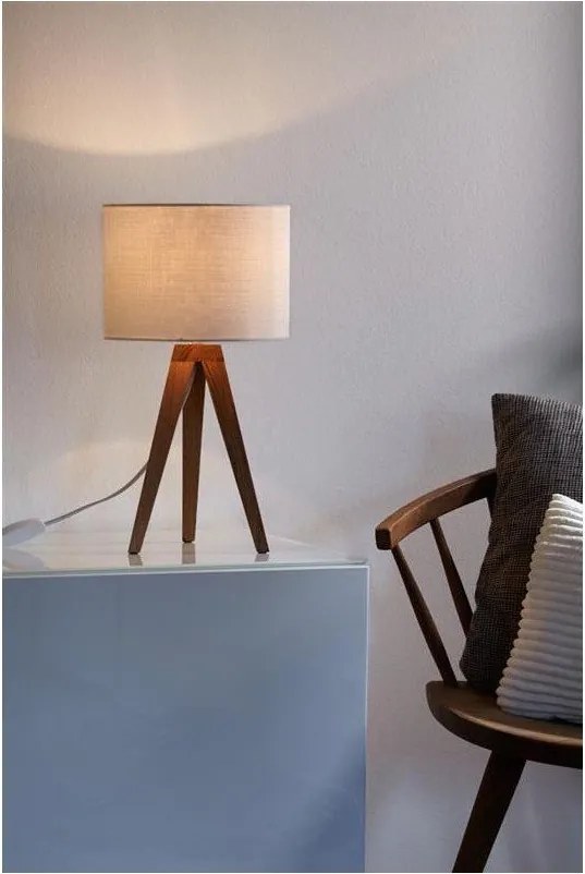 Lampada da tavolo bianca (altezza totale 44 cm) Kullen – Markslöjd