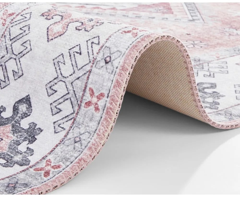 Tappeto rosa chiaro , 80 x 150 cm Gratia - Nouristan