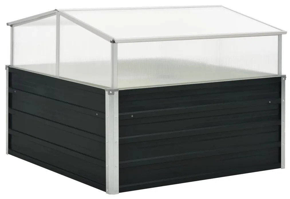 Serra Antracite 100x100x77 Cm İn Acciaio Zincato /