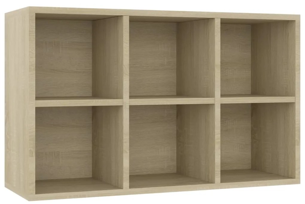 Libreria/Credenza Rovere Sonoma 66x30x98 cm Legno Multistrato