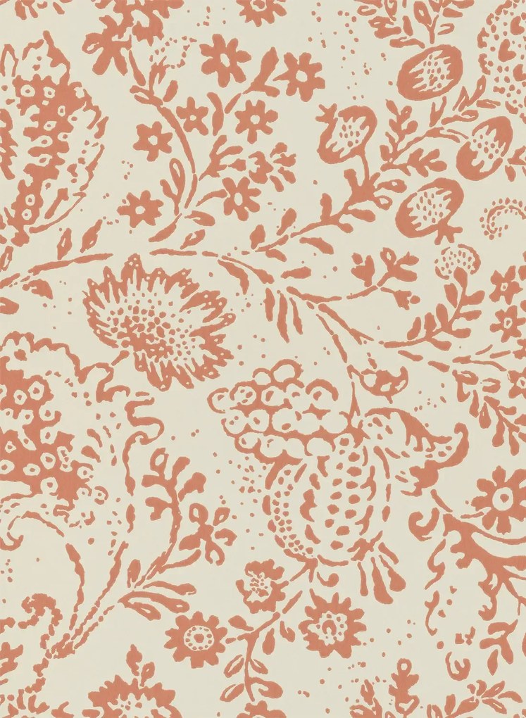 Långelid / von Brömssen Carta da parati Halcyon Days - Coral