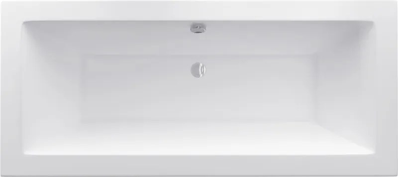 Mexen Cube vasca rettangolare 190 x 80 cm con corpo, bianca - 55051908000X