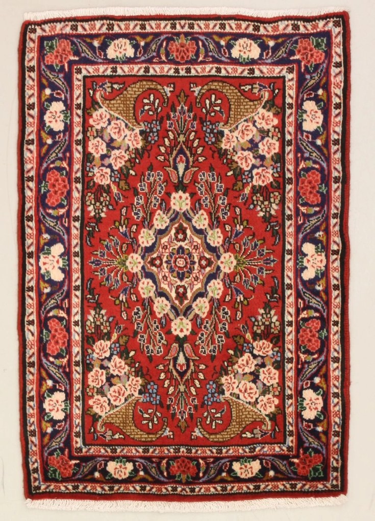 Bidjar Tappeto 100x70 (Iran) Annodato A Mano