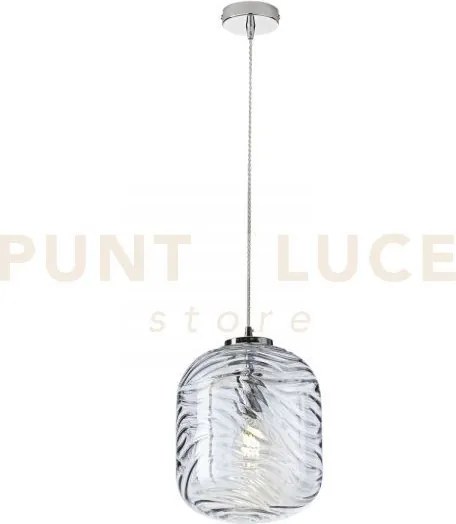 Lampadario a sospensione nereide acquamarina 1 luce attacco e27 24,...