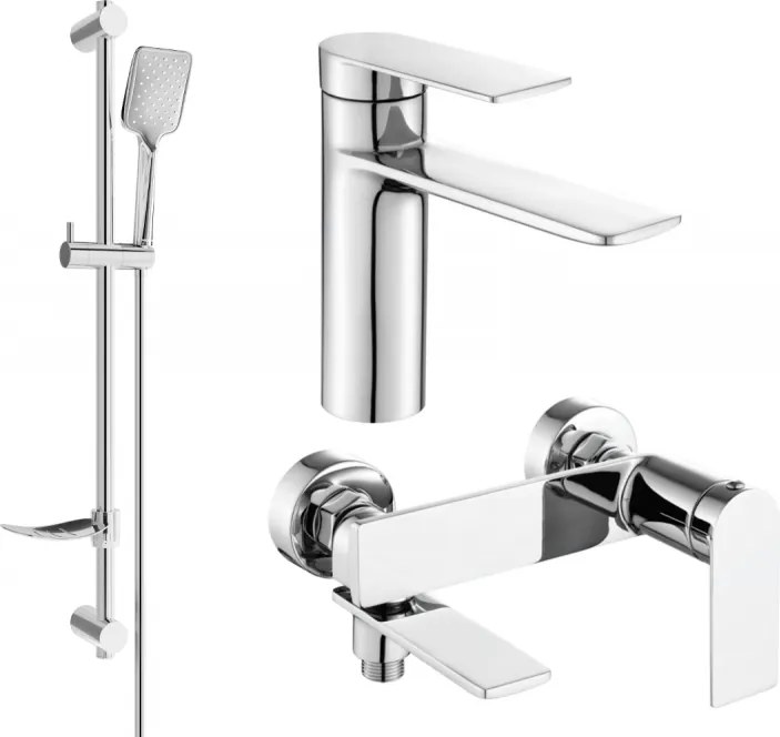 Mexen Zero DF62 set vasca, cromo - 71103DF62-00