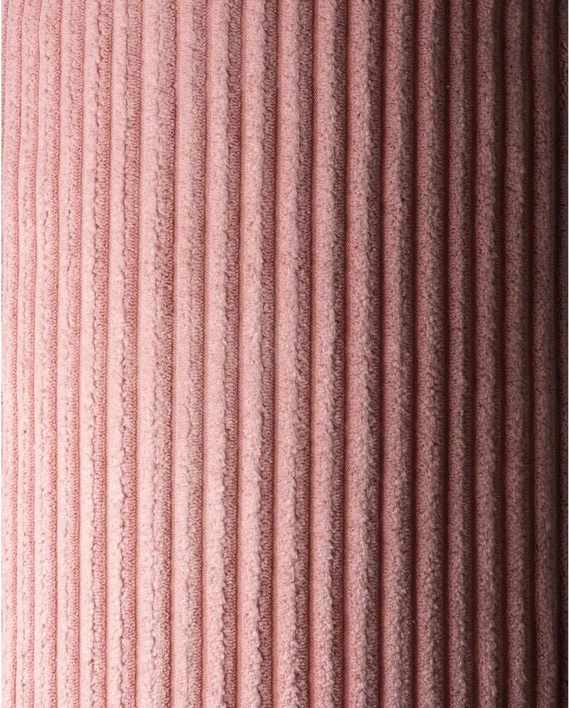 Cuscino per divano da bambini rosa con rivestimento in velluto a coste Block – Wigiwama