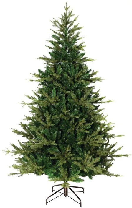 Albero di Natale artificiale Augusta verde H 150 cm x Ø 95 cm