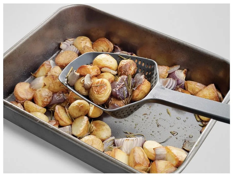 Cucchiaio forato grigio Scoop™Plus - Joseph Joseph