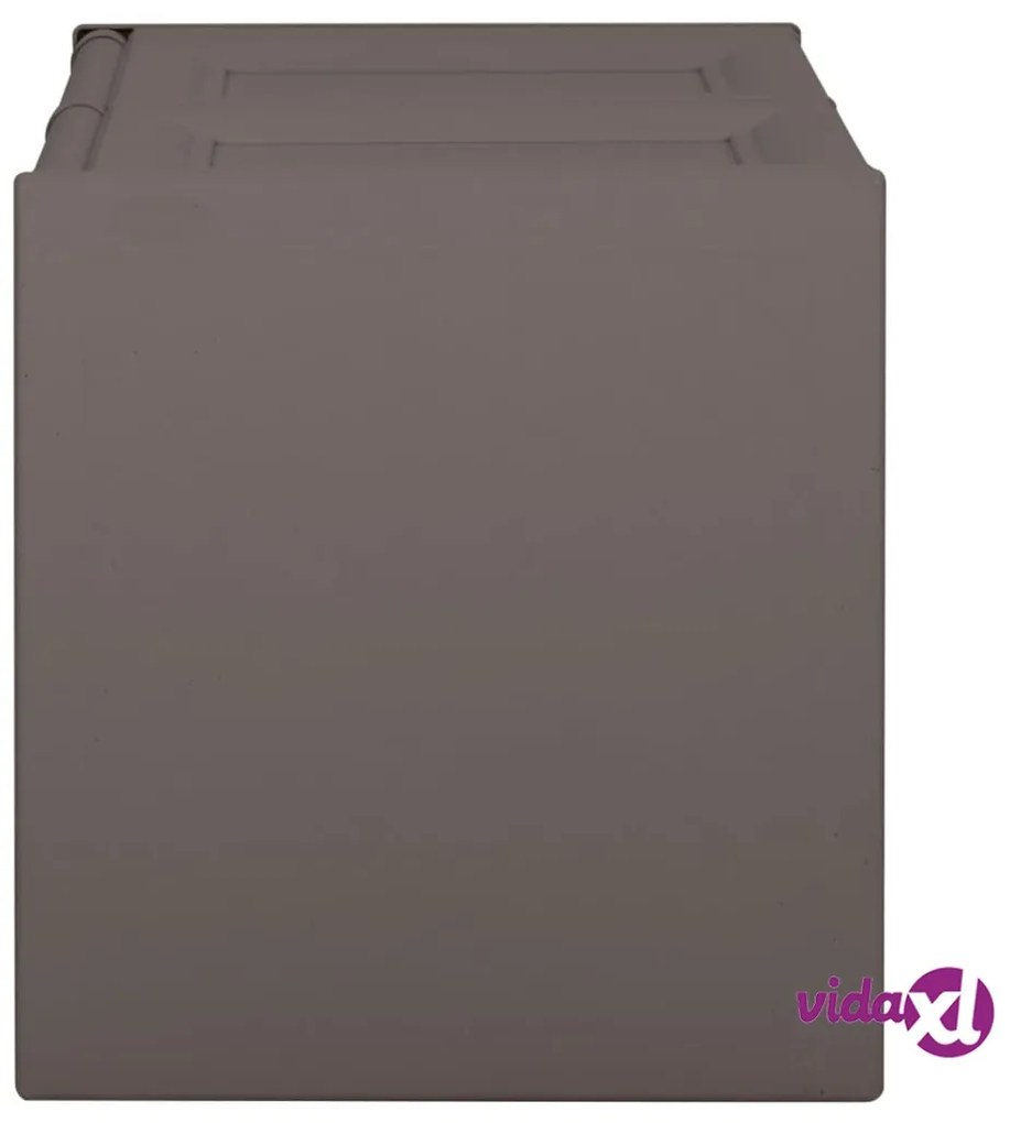 vidaXL Baule per Cuscini Grigio 86x40x42 cm 85 L