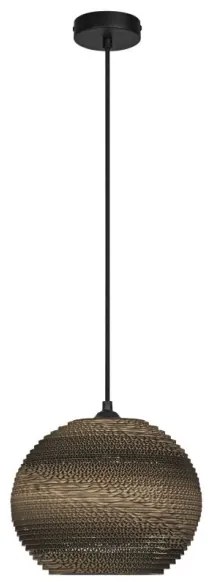 Ledvance - Lampadario a sospensione con filo DECOR CARDBOARD 1xE27/15W/230V diametro 26 cm
