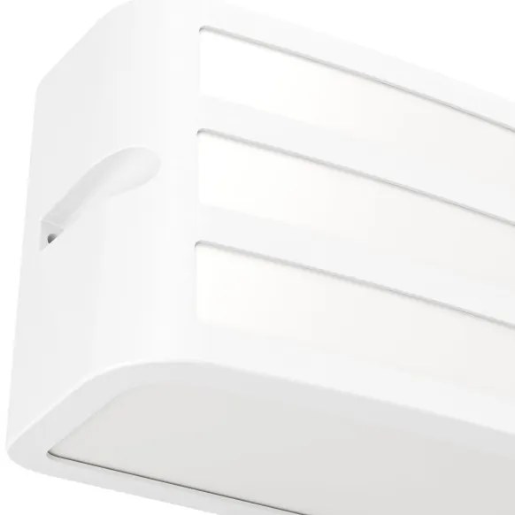 Eglo 900809 - Applique da esterno CAMARDA 1xE27/40W/230V bianco IP54