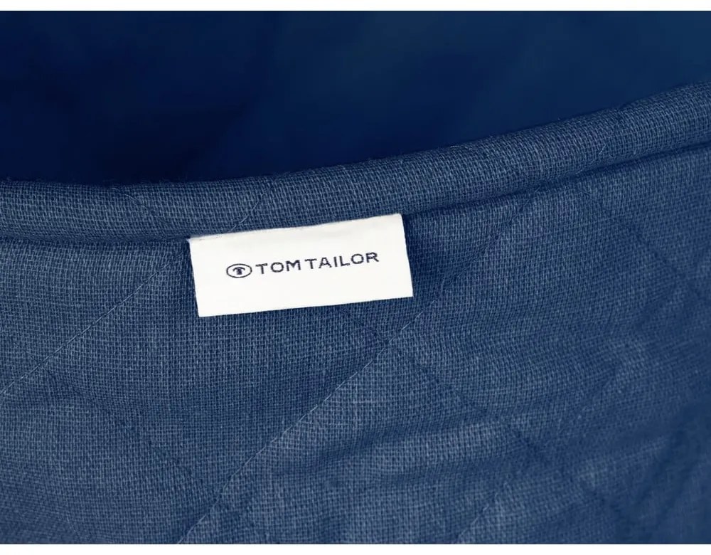 Cesta per il bucato blu scuro in tessuto 67 l Tom Tailor – Wenko