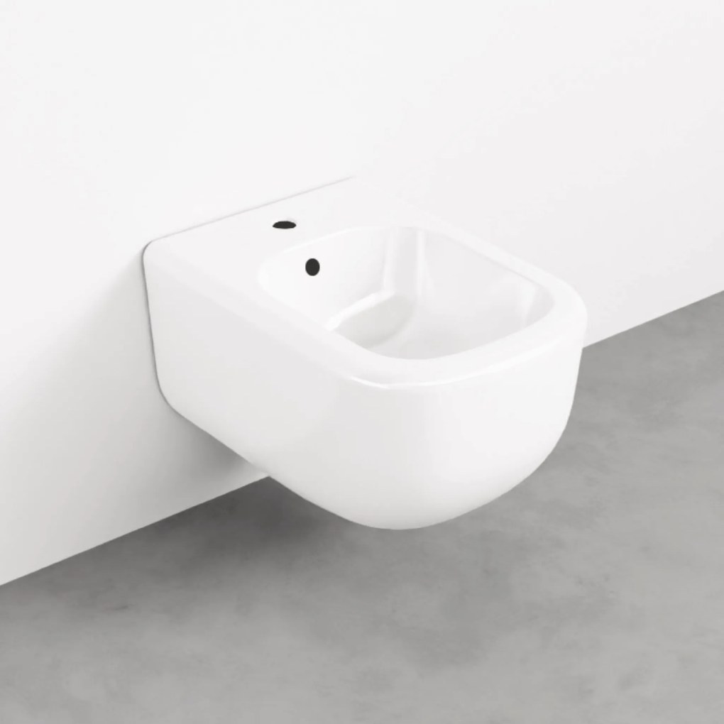 Bidet Sospeso Ceramica Cielo Bianco Lucido "Era"