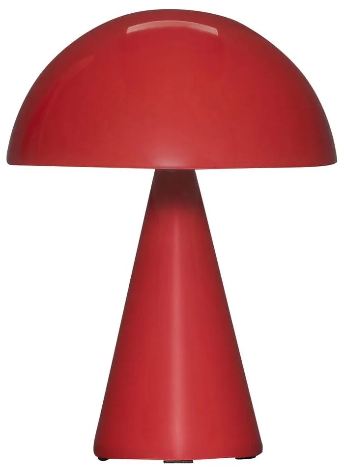 Lampada da tavolo dimmerabile a LED rossi (altezza 20 cm) Mush - Hübsch