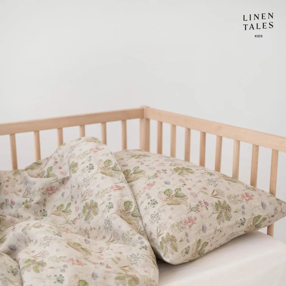 Biancheria da letto per bambini per letto singolo 140x200 cm Botany - Linen Tales