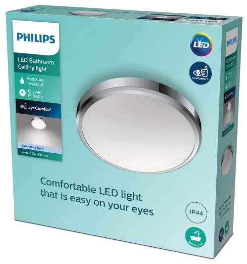 Philips - Plafoniera da bagno LED DORIS LED/17W/230V 4000K IP44