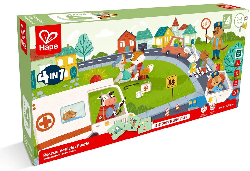 Puzzle - Veicoli di soccorso