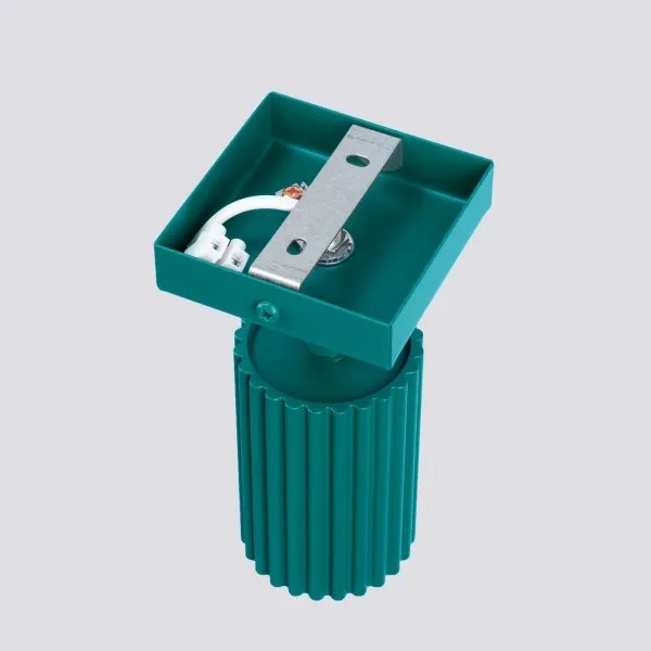 Brilagi - Faretto da parete CRESTO 1xGU10/10W/230V turchese