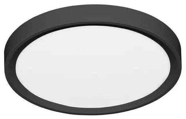 Ecolite W007-CCT/40W/CR - Plafoniera LED SALY LED/40W/230V IP40 nero