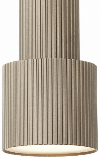 Brilliant - Lampadario a sospensione con filo CADIZ 1xGU10/10W/230V diametro 12,5 cm bronzo