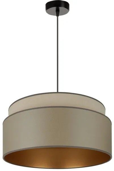 Brilagi - Lampadario a cavo OREGON VEGE 1xE27/15W/230V Ø 45 cm grigio