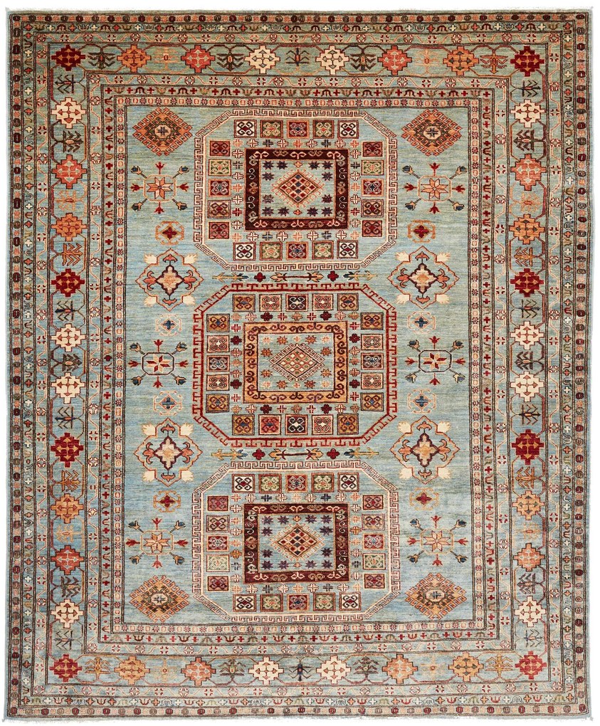 Kazak Tappeto 250x300 (Pakistan) Annodato A Mano