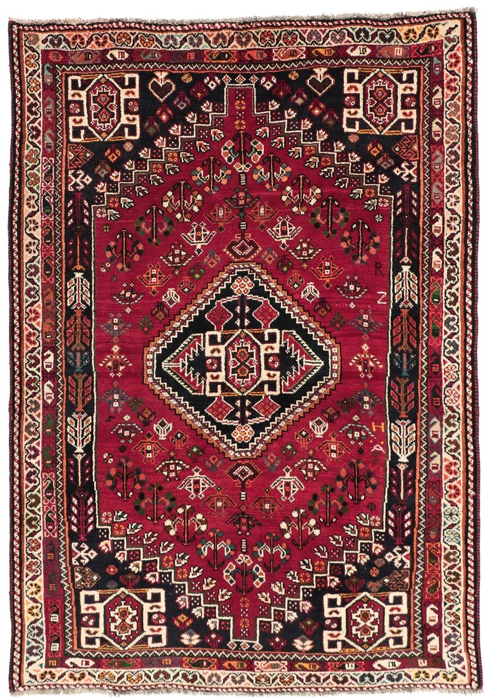 Gashghai Tappeto persiano 120x180 (Iran) Annodato A Mano