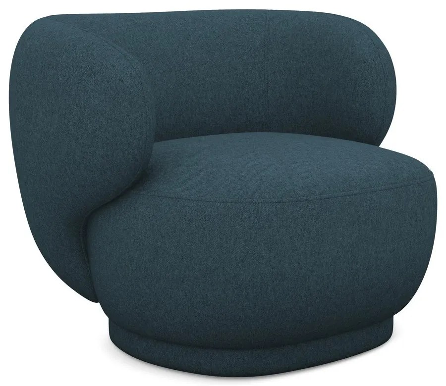 Poltrona color petrolio Hina – Makamii