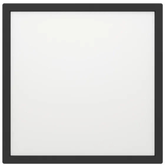 Eglo 901442- Plafoniera LED da esterno ROVITO 13,4W/230V 29x29 cm IP44 nero