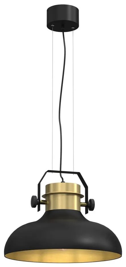 Lampadario su corda HELSING 1xE27/60W/230V dorato