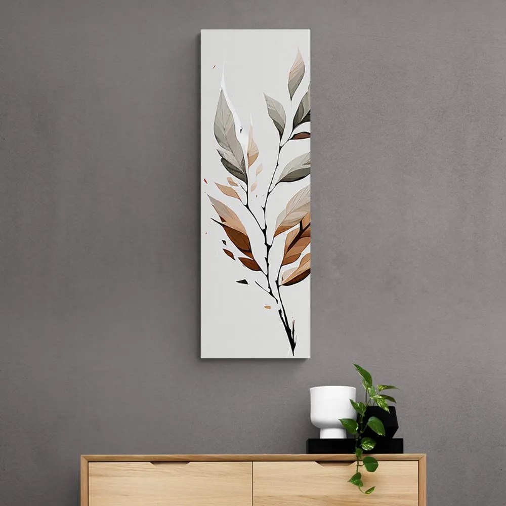 Quadro su tela – Foglia danzante