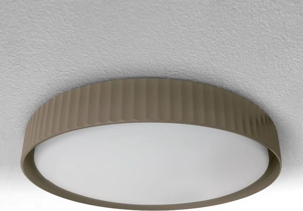 Brilagi - Plafoniera LED LUCIA 24W/230V Ø 31 cm taupe