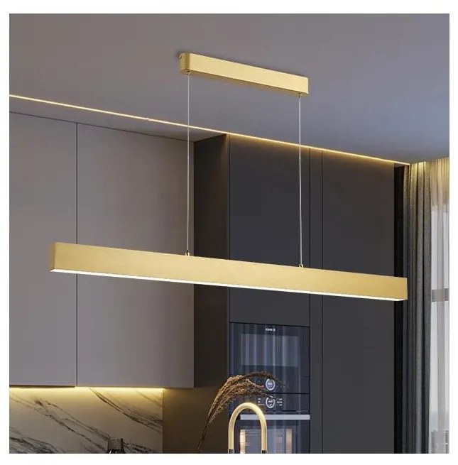 Brilagi - Lampadario LED a sospensione con filo SLEEKLINE LED/40W/230V 3000/4500/6000K oro