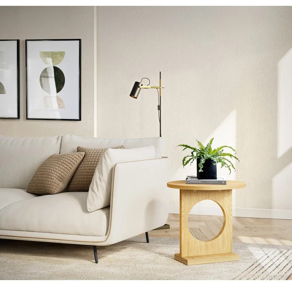 Tavolino in rovere Bau - Woodman