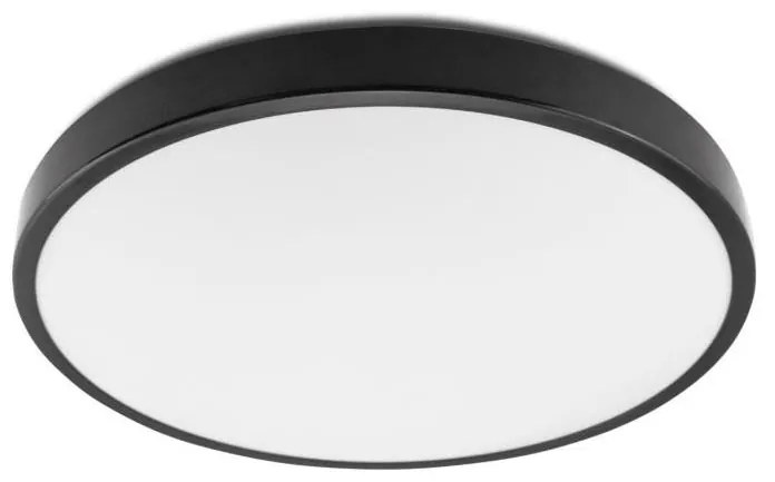 Plafoniera LED ZOE LED/24W/230V IP44 nera