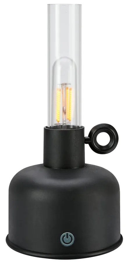 Lampada da tavolo LED nera (altezza totale 22 cm) Astrid – Markslöjd