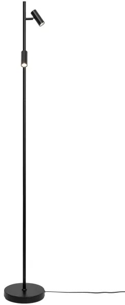 Nordlux - Lampada da terra dimmerabile a LED OMARI 2xLED/3,2W/230V nero