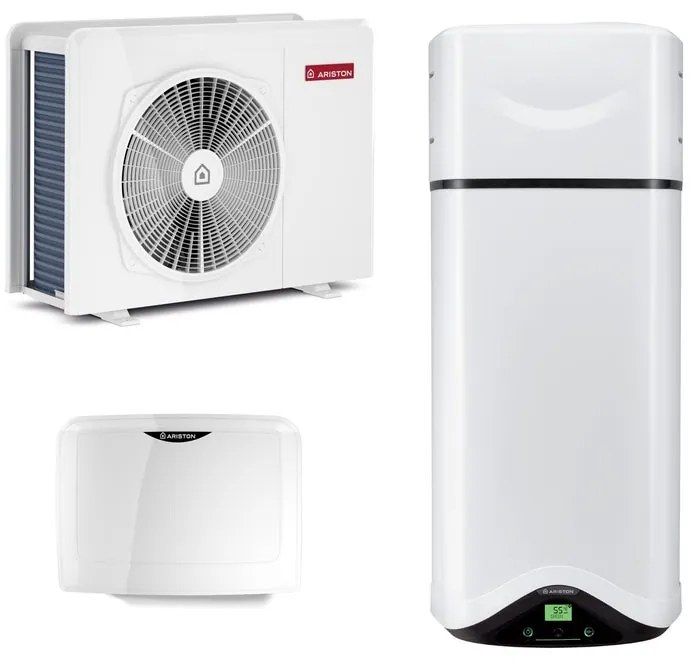Pompa di calore ariaacqua ARISTON ibrida NIMBUS POCKET 50 con Nuos Evo